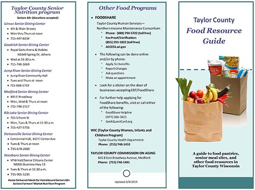 Taylor County Food Pantries Page 2